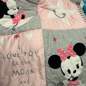 Lambs & Ivy Minnie Mouse bedding